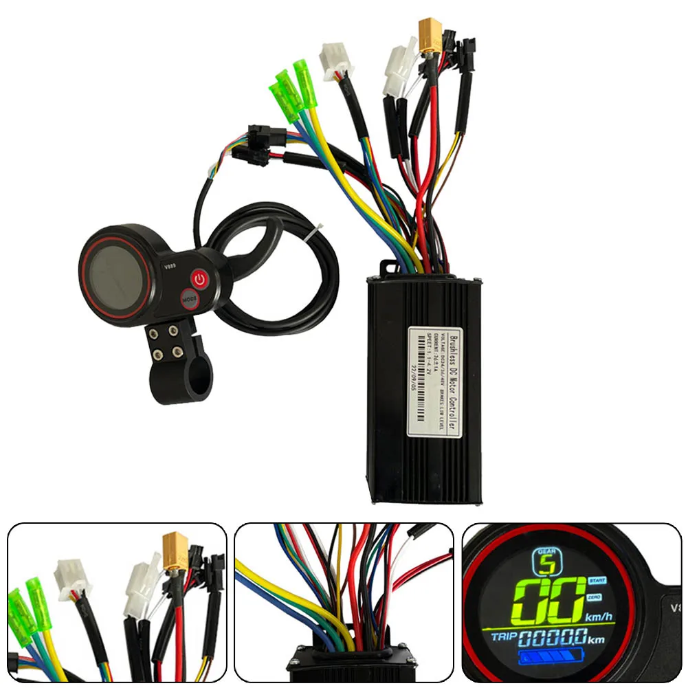 24-48V 26A 500/750W E-Scooter Controller Sine Wave Controller+889 Color Display For Kugoo M4 Electric Scooter Accessories
24-48V 26A 500/750W E-Scooter Controller Sine Wave Controller+889 Color Display For Kugoo M4 Electric Scooter Accessories