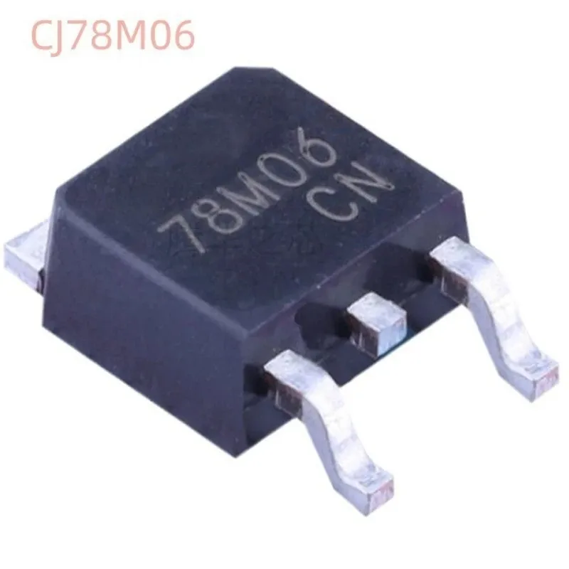 

10PCS new CJ78M06CJ Long current 35V500mA three-terminal Voltage regulator 6.0V Fixed output regulator TO-252-2L