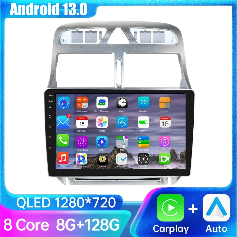 Автомагнитола 2DIN Android 13,0 для Peugeot 307 307CC 307SW 2002 - 2013 2DIN RDS стерео Мультимедийный видеоплеер Carplay Авто GPS DVD
Автомагнитола 2DIN Android 13,0 для Peugeot 307 307CC 307SW 2002 - 2013 2DIN RDS стерео Мультимедийный видеоплеер Carplay Авто GPS DVD