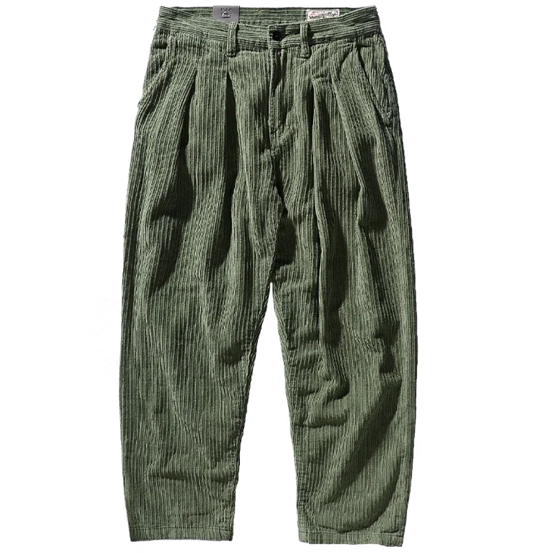 Pants Loose Straight Corduroy Casual Men 's Autumn and Winter New Texture Thick Distressed Wide-Legged Pants
Pants Loose Straight Corduroy Casual Men 's Autumn and Winter New Texture Thick Distressed Wide-Legged Pants