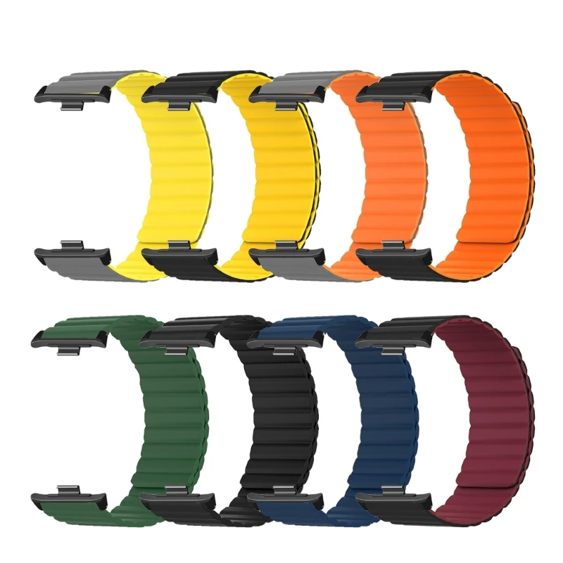 Ремешок для часов, совместимый с умными часами MiBand 8 магнитный силиконовый спортивный браслет, сменный мягкий ремешок
Ремешок для часов, совместимый с умными часами MiBand 8 магнитный силиконовый спортивный браслет, сменный мягкий ремешок