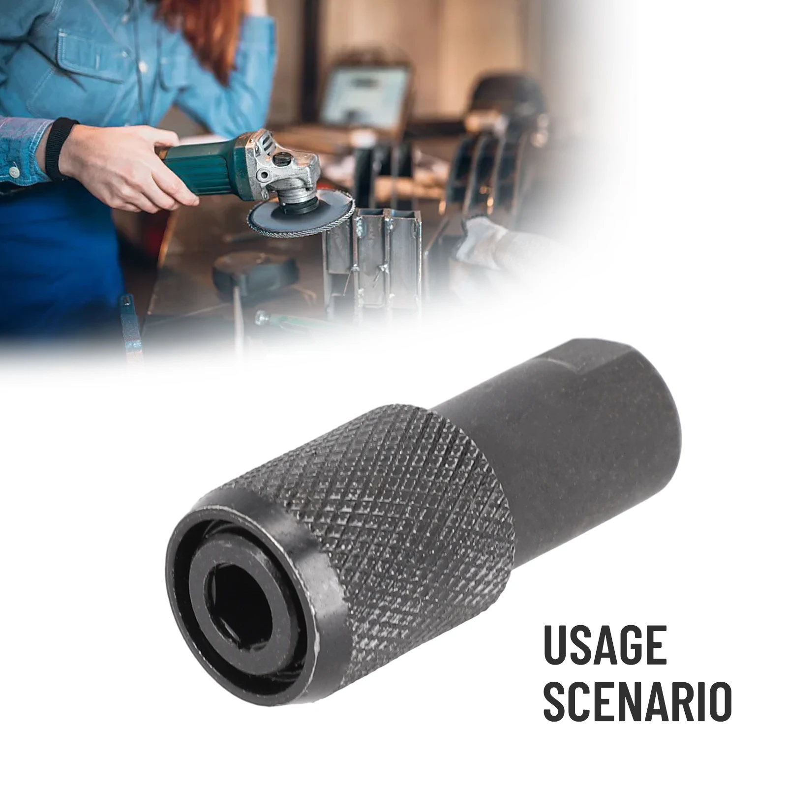 1pc Metal Angle Grinder Adapter For Taps Screwdriver Bits Step Drills Drill Bits For Angle Grinder 100 Power Tool Accessories
1pc Metal Angle Grinder Adapter For Taps Screwdriver Bits Step Drills Drill Bits For Angle Grinder 100 Power Tool Accessories