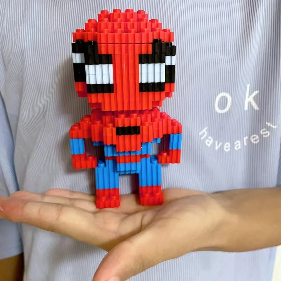 Disney Building Blocks Avengers Micro Diamond Small Particles Assembled Building Blocks Iron Man Spider Toy DIY Building Blocks
Disney Building Blocks Avengers Micro Diamond Small Particles Assembled Building Blocks Iron Man Spider Toy DIY Building Blocks
