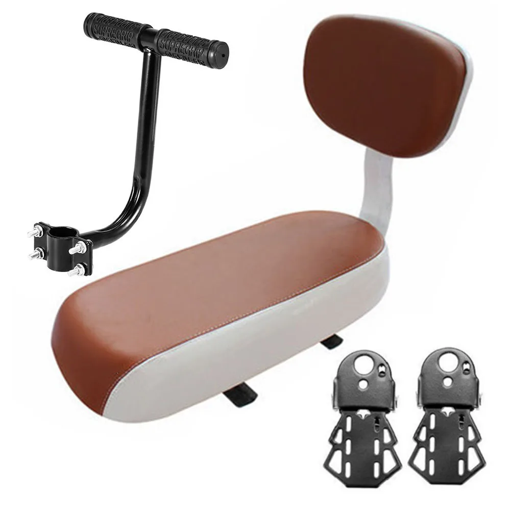 Bicycle Rear Saddle Bicycle Seat With Back Rest With Handle And Pedals 34cm*16cm Bike Replacement Parts For Adults Teenager
Bicycle Rear Saddle Bicycle Seat With Back Rest With Handle And Pedals 34cm*16cm Bike Replacement Parts For Adults Teenager
