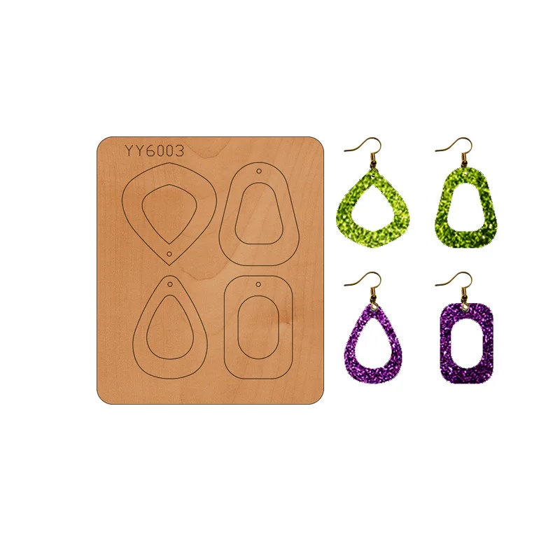 Серьги Форма Нож Модель YY6003 подходит для всех режущих машин на рынке высечек
Серьги Форма Нож Модель YY6003 подходит для всех режущих машин на рынке высечек