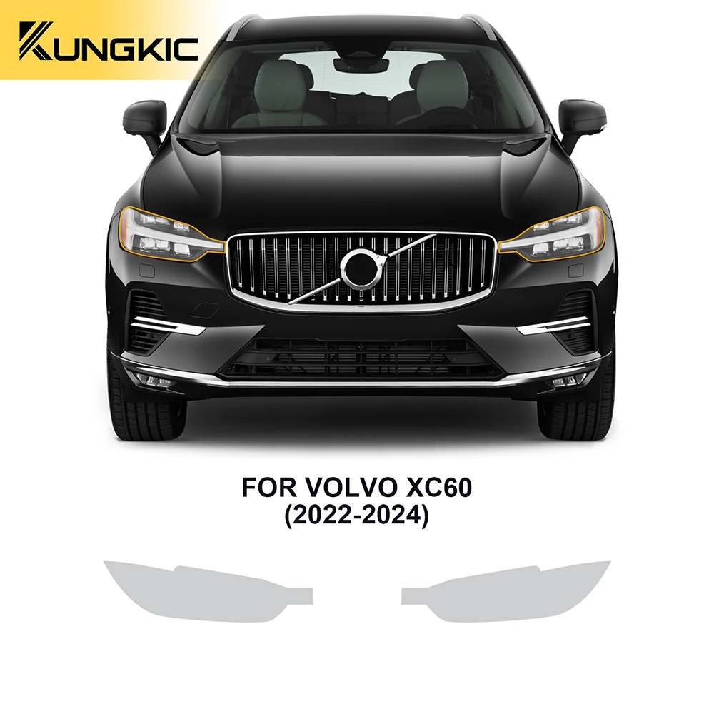 KUNGKIC Headlight Rearview Film for Volvo XC60 R Design Inscription 2022-2024 Pre Cut Clear PPF 8.5mil Paint Protection Film
KUNGKIC Headlight Rearview Film for Volvo XC60 R Design Inscription 2022-2024 Pre Cut Clear PPF 8.5mil Paint Protection Film