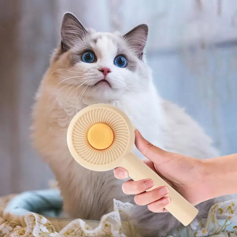 Cat Grooming Brush Durable Dog Comb For Hair Shedding Self Cleaning Comb Pet Hair Removal Brush Massage Function Cat Supplies
Cat Grooming Brush Durable Dog Comb For Hair Shedding Self Cleaning Comb Pet Hair Removal Brush Massage Function Cat Supplies