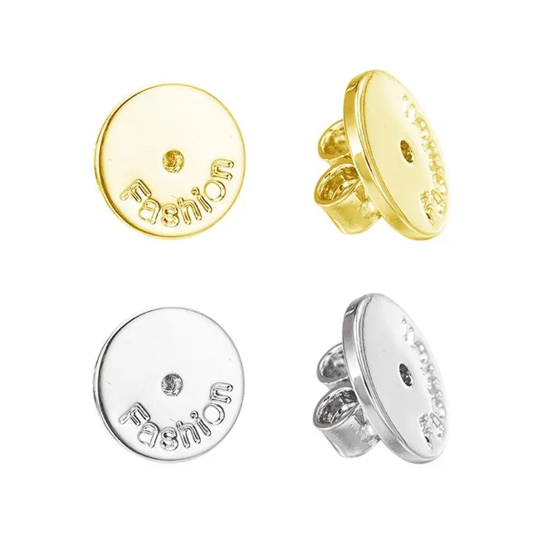 10 Pcs Alloy Earring Backs Gold Silver Color Back Pad for Butterfly Earrings Stoppers Earrings Back Replacements Accesso
10 Pcs Alloy Earring Backs Gold Silver Color Back Pad for Butterfly Earrings Stoppers Earrings Back Replacements Accesso