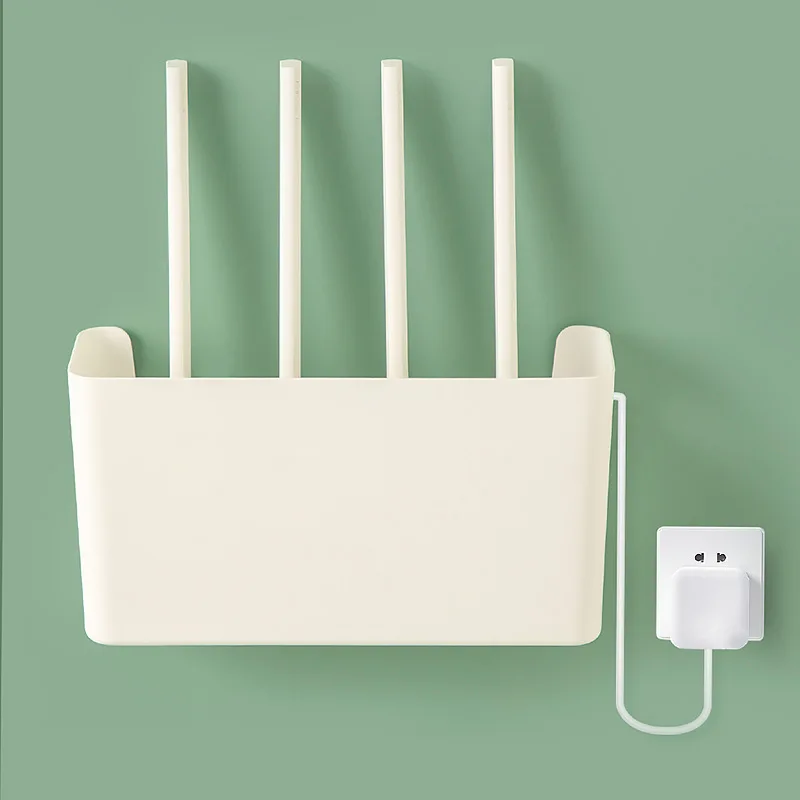 Youpin 1pc Wifi Router Storage Box Hole-free Wall-mounted Wireless Network Junction Box Socket Holder 170g
Youpin 1pc Wifi Router Storage Box Hole-free Wall-mounted Wireless Network Junction Box Socket Holder 170g