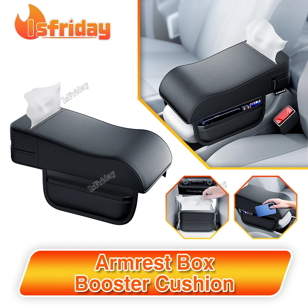 Car Armrest Box Booster Cushion Height Pad Universal Leather Armrest Armrest Memory With Storage Cotton Support Cushion Elbow
Car Armrest Box Booster Cushion Height Pad Universal Leather Armrest Armrest Memory With Storage Cotton Support Cushion Elbow