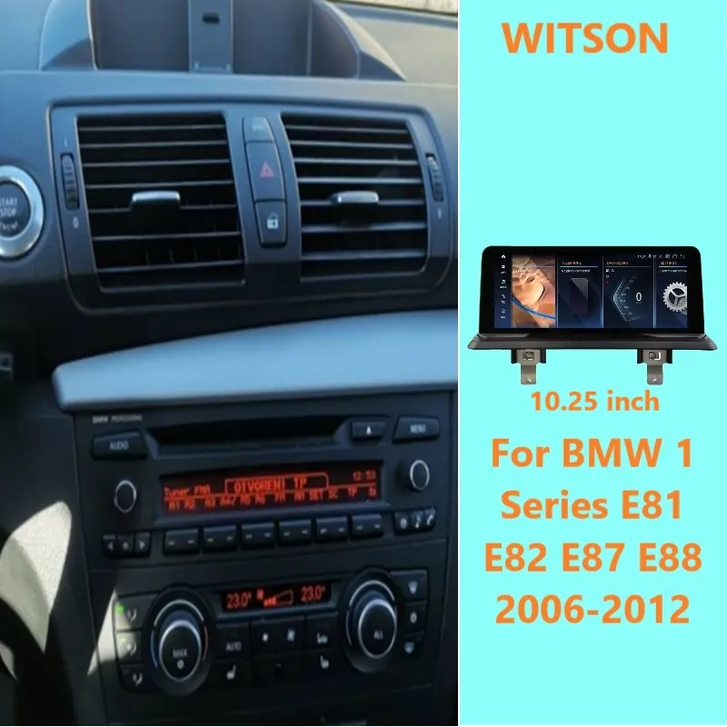 WITSON Android 13 AUTO Stereo for BMW 1 Series E81 E82 E87 E88 2006-2012 Carplay Wifi GPS Car Radio Multimedia
WITSON Android 13 AUTO Stereo for BMW 1 Series E81 E82 E87 E88 2006-2012 Carplay Wifi GPS Car Radio Multimedia