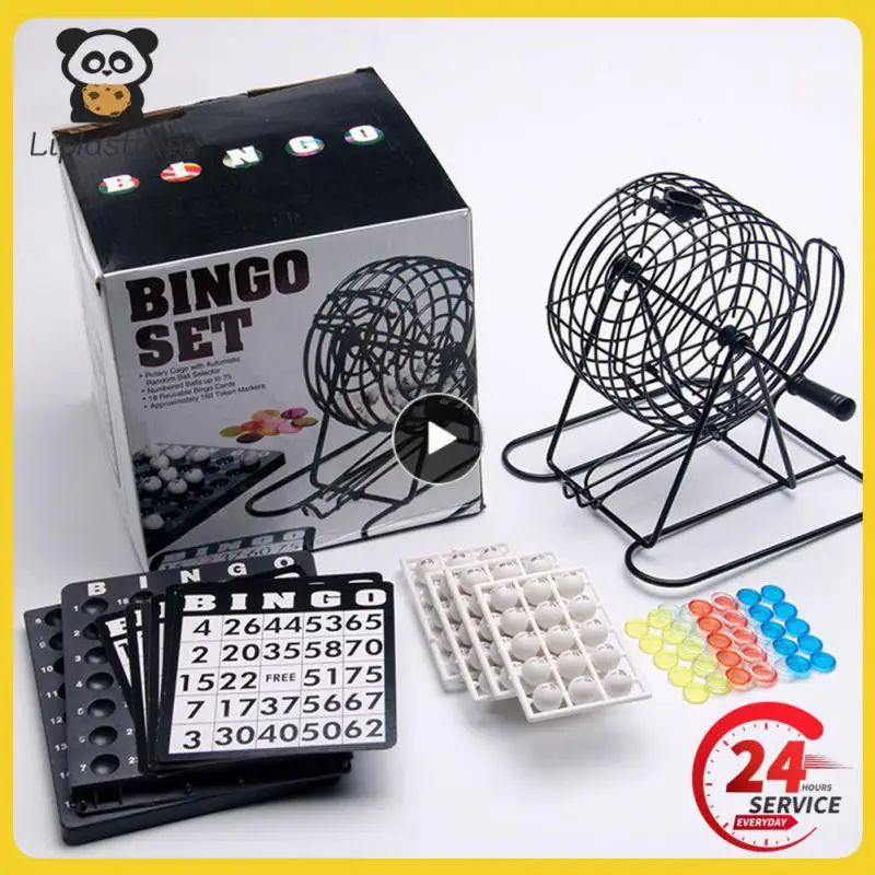 Bingo Machine Portable Durable Reusable Friend Home Party Entertainment Game Family Party Accessories Outdoor Camping Equipment
Bingo Machine Portable Durable Reusable Friend Home Party Entertainment Game Family Party Accessories Outdoor Camping Equipment