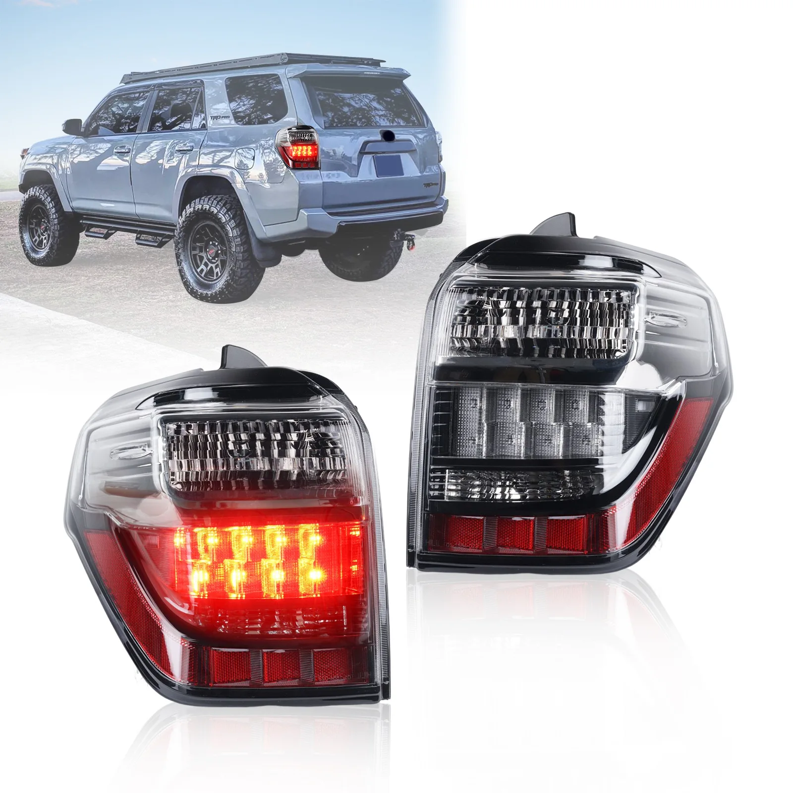 LED Rear stop Tail Light Brake light Turn Signal for TOYOTA 4runner 2014 2015 2016 2017 2018 2019 2020
LED Rear stop Tail Light Brake light Turn Signal for TOYOTA 4runner 2014 2015 2016 2017 2018 2019 2020