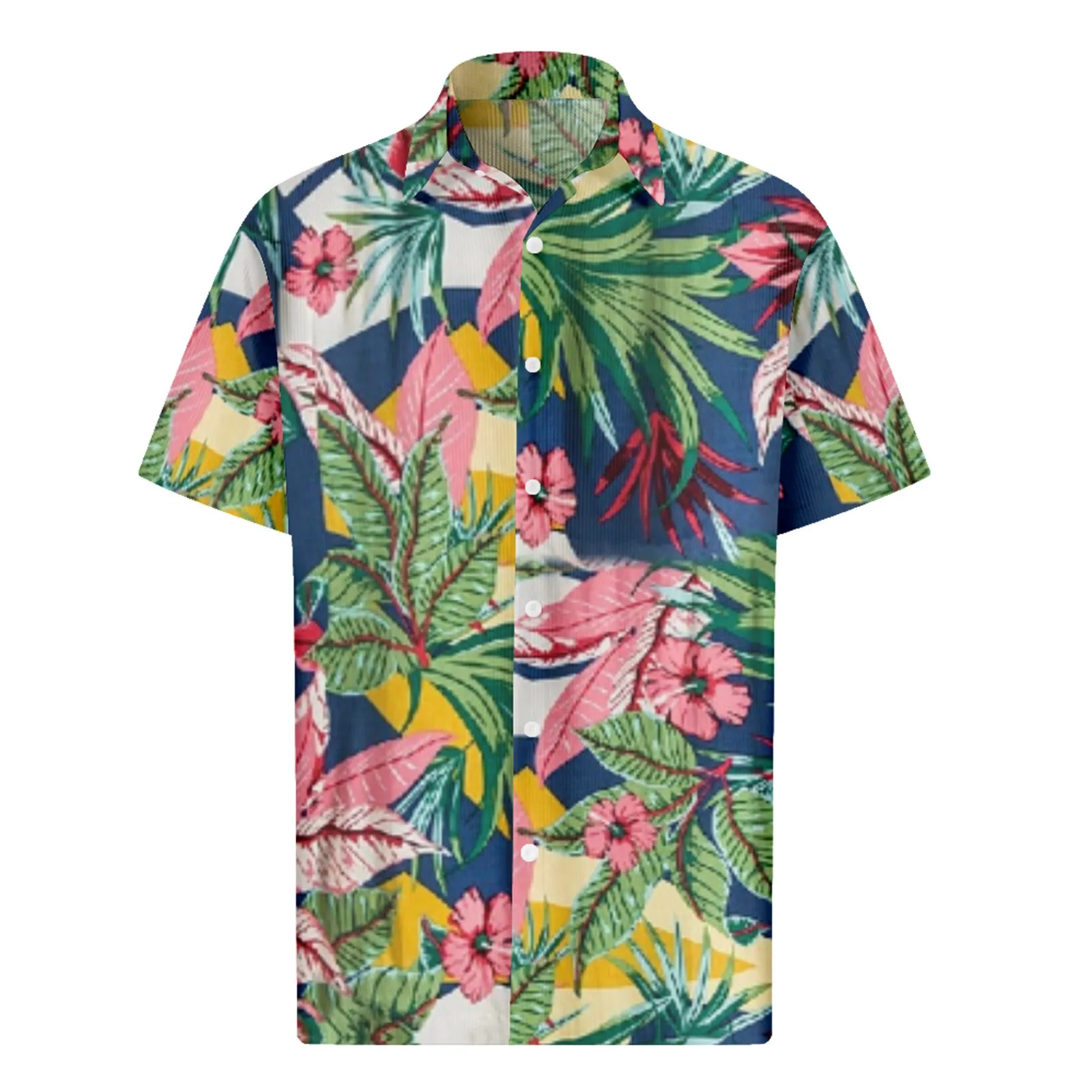 Men'S Hawaiian T Shirt Printed Button Short Sleeve Shirts Camisa Hawaiana Men Casual Fashion Short Sleeve Shirts Homme 2024 New
Men'S Hawaiian T Shirt Printed Button Short Sleeve Shirts Camisa Hawaiana Men Casual Fashion Short Sleeve Shirts Homme 2024 New