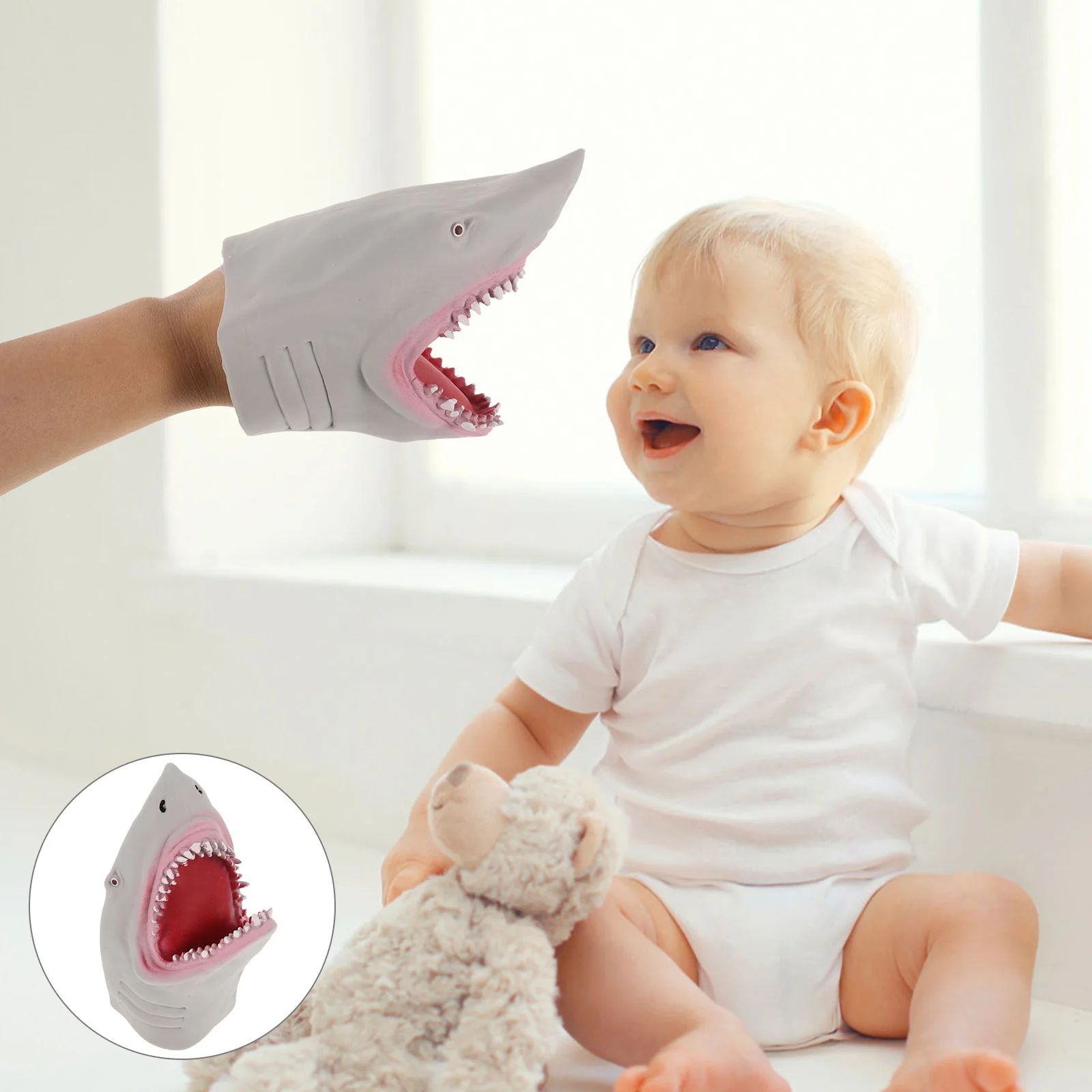 Hand Puppet Story Telling Puppets Toy Take Bath Soft Rubber for Kids Parent-child Sea Animal Toys
Hand Puppet Story Telling Puppets Toy Take Bath Soft Rubber for Kids Parent-child Sea Animal Toys