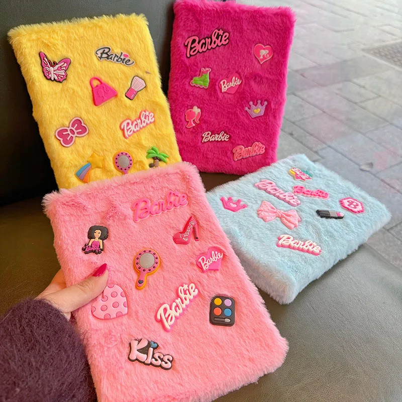 Barbie Plush Cartoon Girl Pink Notepad Student School Supplies Kawaii Test Tally Book Diy Good Looks Stationery Birthday Gift
Barbie Plush Cartoon Girl Pink Notepad Student School Supplies Kawaii Test Tally Book Diy Good Looks Stationery Birthday Gift
