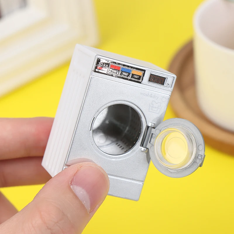 1:12 Dollhouse Miniature Furniture Home Appliance Laundry Washing Machine Model Drum Washer Dollhouse Decoration
1:12 Dollhouse Miniature Furniture Home Appliance Laundry Washing Machine Model Drum Washer Dollhouse Decoration