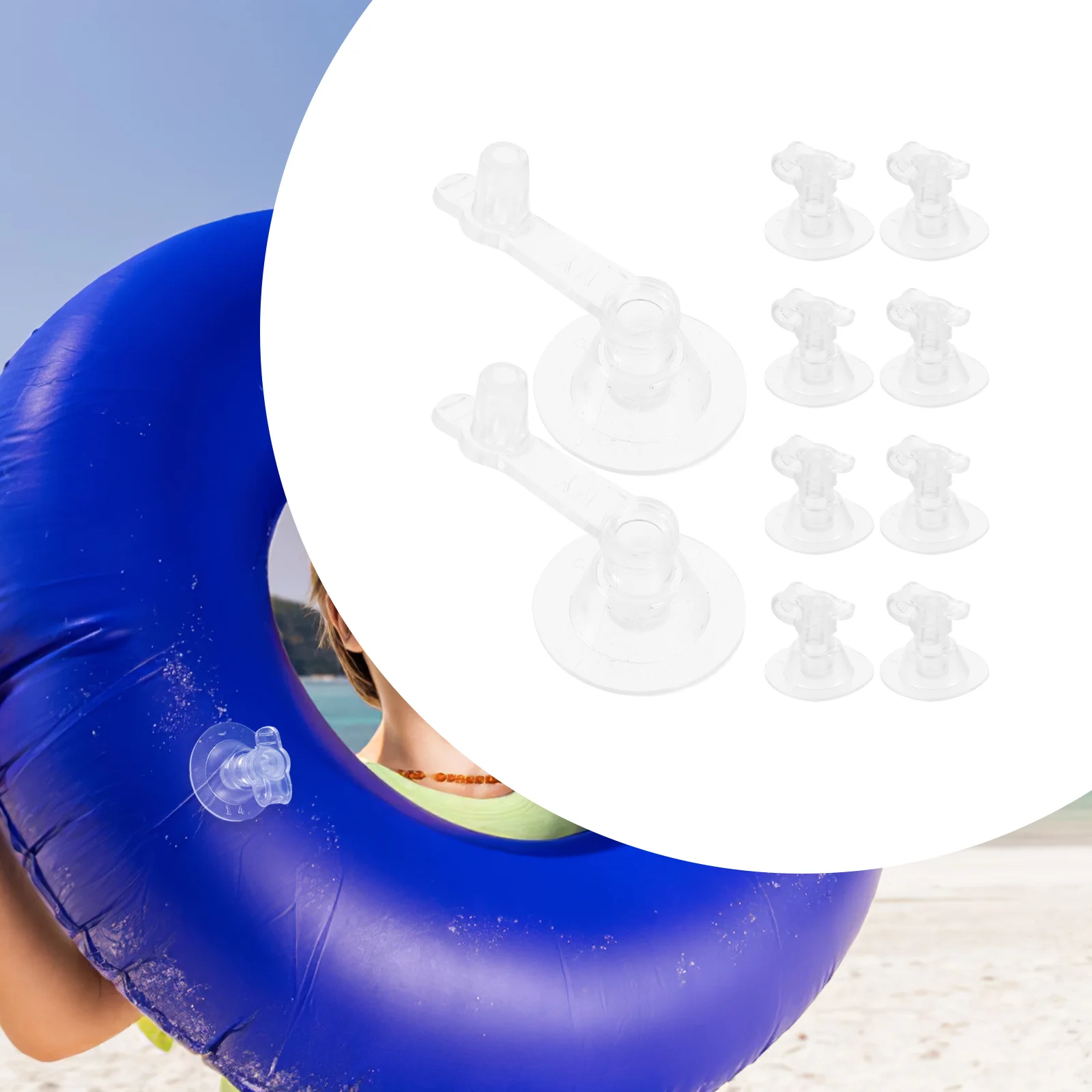 50 Pcs Inflatable Nozzle for Swimming Ring Pillow Pump Adapter Stove Foot Inflator Pvc Multifunctional
50 Pcs Inflatable Nozzle for Swimming Ring Pillow Pump Adapter Stove Foot Inflator Pvc Multifunctional