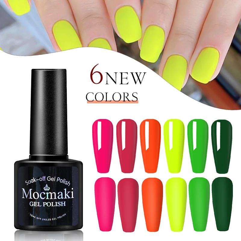 Mocmaki Nail Gel Polish Semi Permanent Gellack Nail Art Salon 60 Color Glitter 8ml Soak off UV LED Nail Gel Varnish
Mocmaki Nail Gel Polish Semi Permanent Gellack Nail Art Salon 60 Color Glitter 8ml Soak off UV LED Nail Gel Varnish