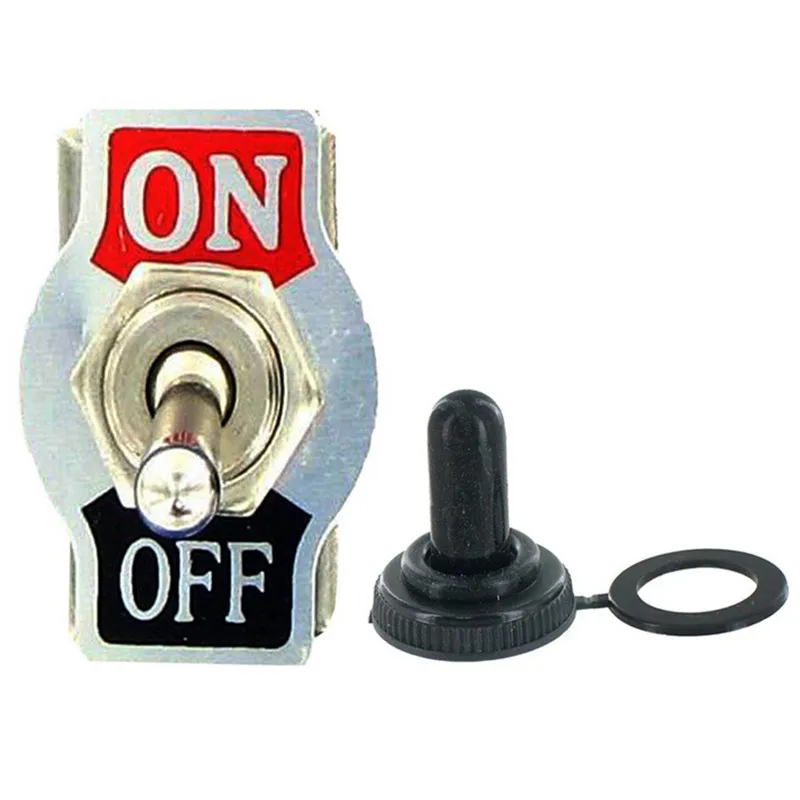 Hot sale 1Pcs 20A 125V SPST 2Pin Heavy Duty ON/OFF Rocker Toggle Switch With Waterproof Boot
Hot sale 1Pcs 20A 125V SPST 2Pin Heavy Duty ON/OFF Rocker Toggle Switch With Waterproof Boot
