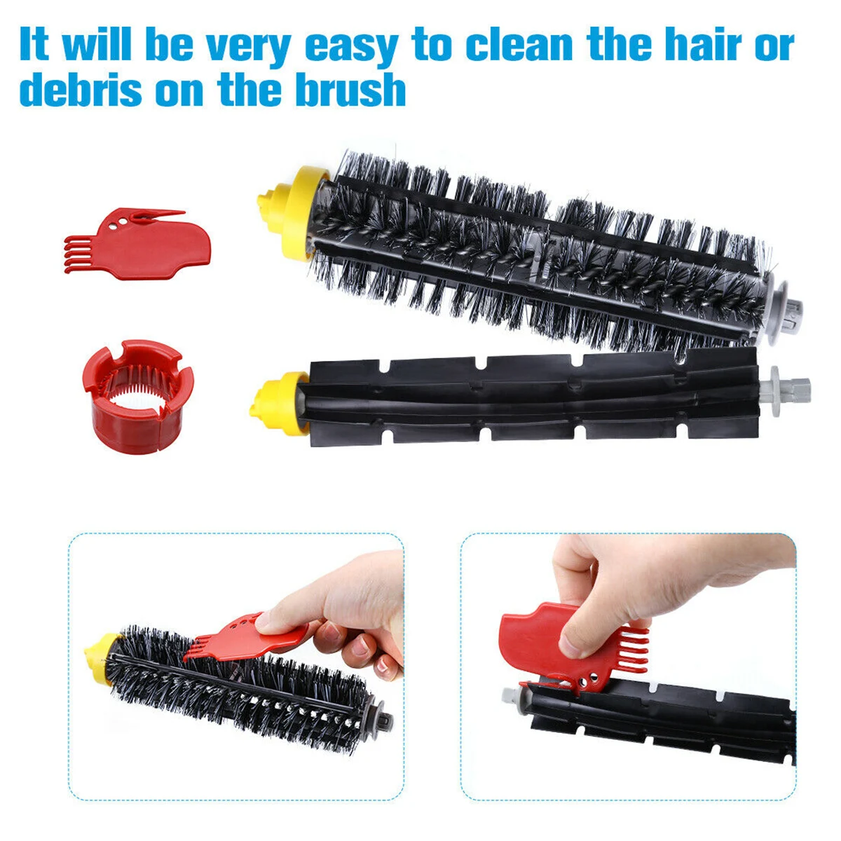 Replacement Part Kit For 680 670 600 Series Vacuum Filter Bristle Flexible Beate Brush Screws Flat And Round Brush Cleaning Tool
Replacement Part Kit For 680 670 600 Series Vacuum Filter Bristle Flexible Beate Brush Screws Flat And Round Brush Cleaning Tool