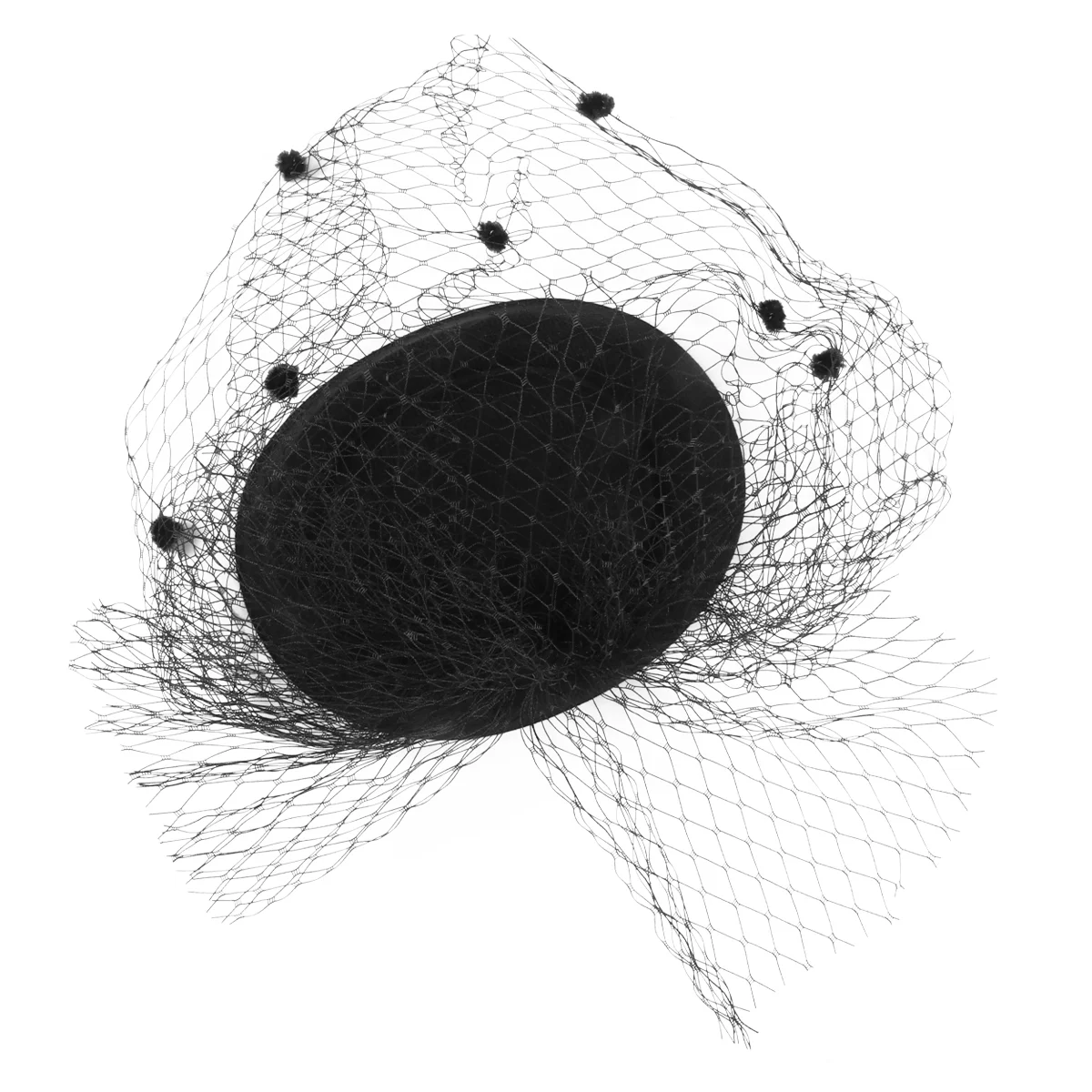 Black Veil Hat Topper Funeral Mourning Veil Billycock Mesh Fishnet Black Veil Hat Funeral Headwear Hair Clips Hat 27x19x15cm
Black Veil Hat Topper Funeral Mourning Veil Billycock Mesh Fishnet Black Veil Hat Funeral Headwear Hair Clips Hat 27x19x15cm