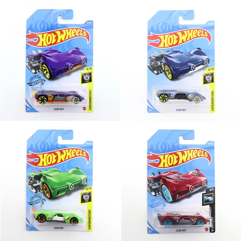 

2019-144 2020-46 SLIDE KICK Original Hot Wheels Mini Alloy Coupe 1/64 Metal Diecast Model Car Kids Toys Gift