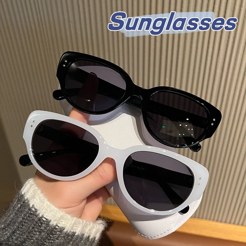 Luxury Design Cat Eye UV400 Sunglasses Men Women Vintage Travel Outdoor Sun Shades Glasses Unisex Trendy Hip Hop Eyeglasses
Luxury Design Cat Eye UV400 Sunglasses Men Women Vintage Travel Outdoor Sun Shades Glasses Unisex Trendy Hip Hop Eyeglasses