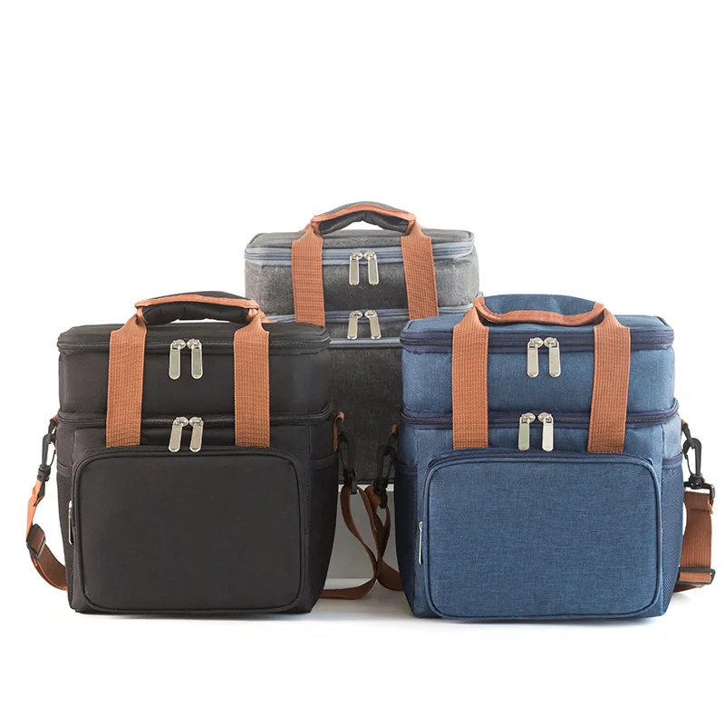 Waterproof Portable Lunch Bag Double Layer Large Capacity Thermal Insulation Bag Thickened Lunch Bags for Women Men Picnic Bag
Waterproof Portable Lunch Bag Double Layer Large Capacity Thermal Insulation Bag Thickened Lunch Bags for Women Men Picnic Bag
