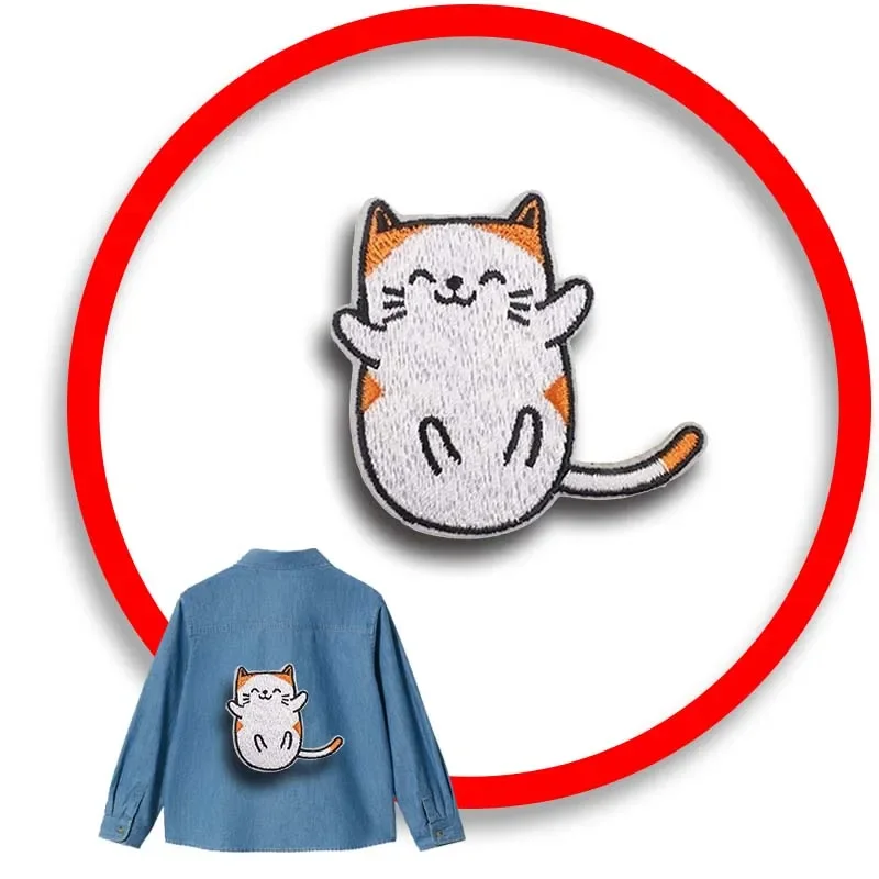 1pcs Patch Stickers Iron On Patches for Clothing Sewing Cat Love Embroidery Fusible Applique Badge Bag Decoration Stripes
1pcs Patch Stickers Iron On Patches for Clothing Sewing Cat Love Embroidery Fusible Applique Badge Bag Decoration Stripes