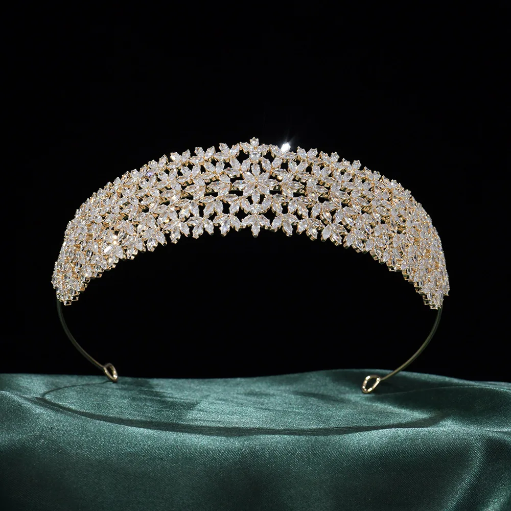 Bridal Headband Wedding Hair Jewelry Accessories CZ Zirconia Bride Tiaras Headdress Sweet 16 Prom Birthday Party Headpiece
Bridal Headband Wedding Hair Jewelry Accessories CZ Zirconia Bride Tiaras Headdress Sweet 16 Prom Birthday Party Headpiece