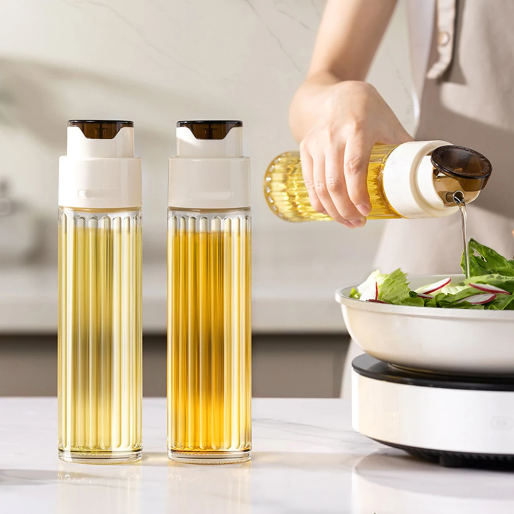 1Pcs 500ml Oil And Vinegar Bottle Automatic Opening And Closing Anti-leakage Anti-hanging Oil Household Kitchen Oil BBQ Bottle
1Pcs 500ml Oil And Vinegar Bottle Automatic Opening And Closing Anti-leakage Anti-hanging Oil Household Kitchen Oil BBQ Bottle