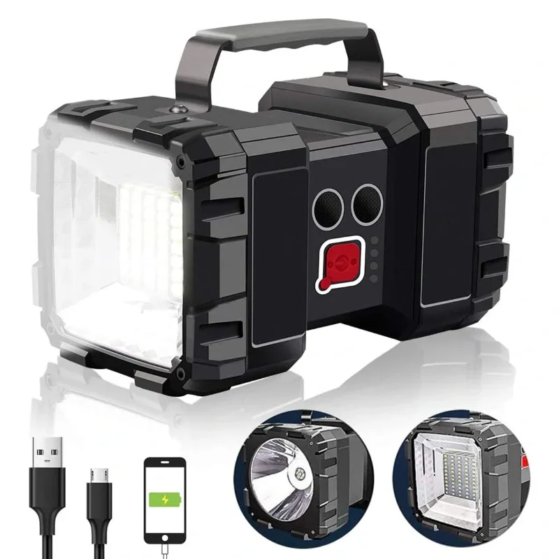 L2/P70 Super Bright LED Flashlight 7 Modes USB Rechargeable Spotlight Waterproof Floodlight Camping Hunting
L2/P70 Super Bright LED Flashlight 7 Modes USB Rechargeable Spotlight Waterproof Floodlight Camping Hunting