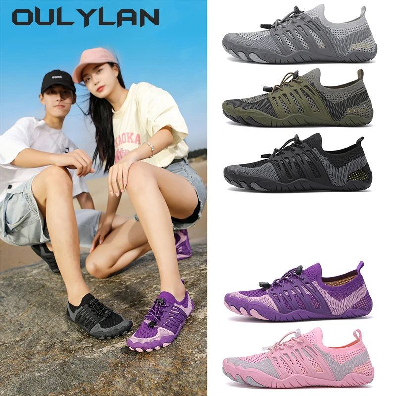 

Outdoor Sports Hiking Shoes Anti Slip Beach Shoes Outdoor Barefoot Men's and Women's Diving Shoes Swimming Cycling Fitness Fishi