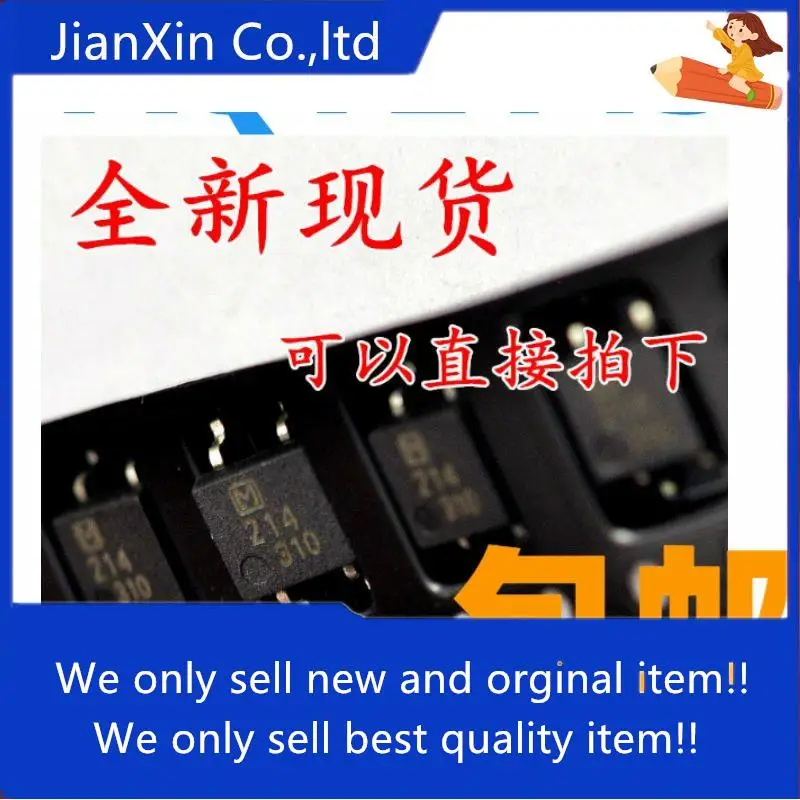 

10pcs 100% orginal new AQY214S AQY214SX AQY214 214 SOP4 patch optocoupler