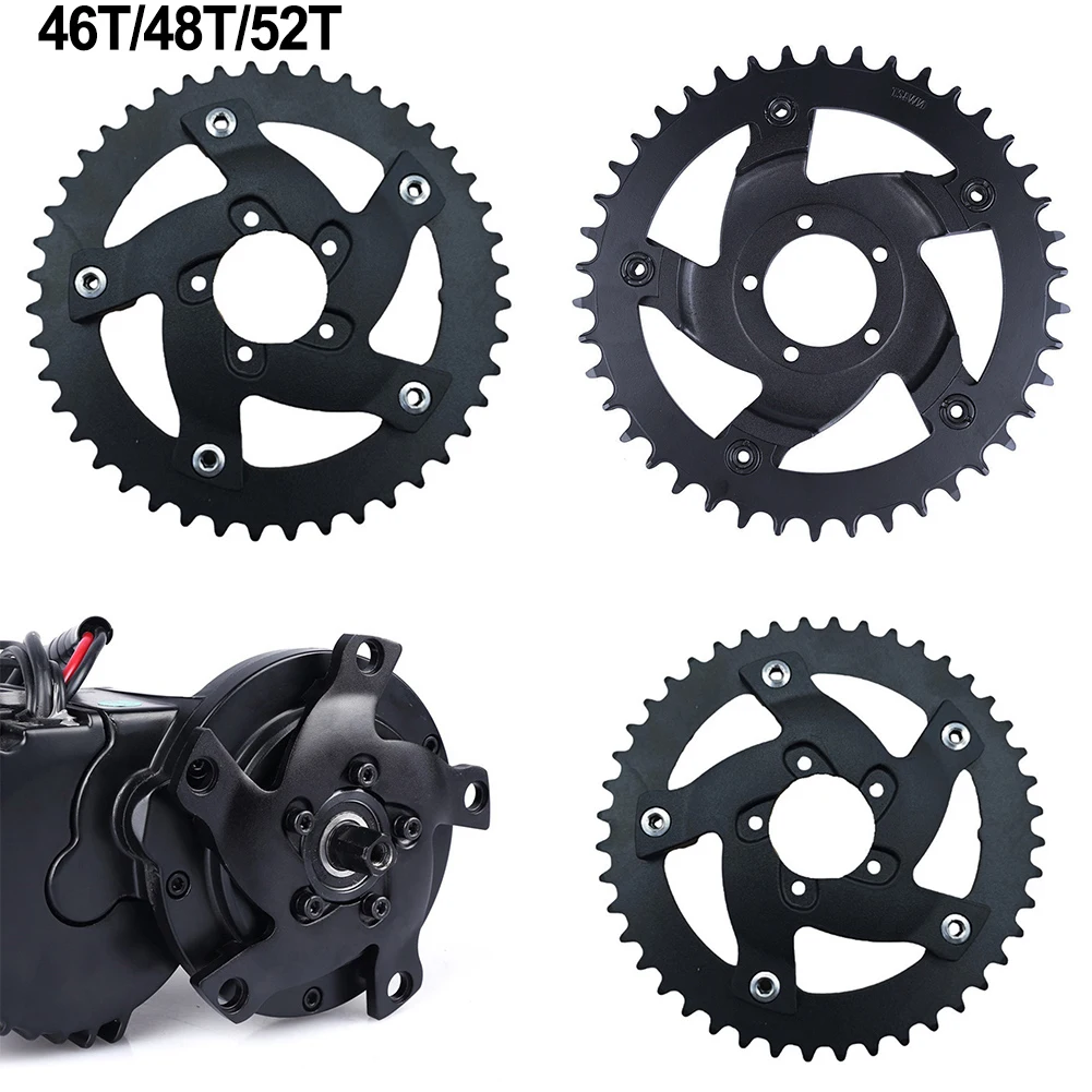 Ebike Chainring 46T-52T Chain Wheel For BAFANG For BBSHD M625 MidDrive Motor 1000W Chain Ring Electric Bicycle Accessories
Ebike Chainring 46T-52T Chain Wheel For BAFANG For BBSHD M625 MidDrive Motor 1000W Chain Ring Electric Bicycle Accessories
