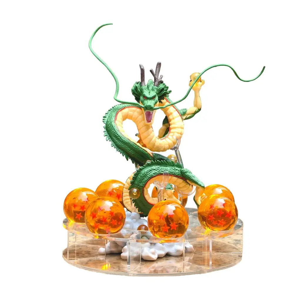 New Anime Dragon Ball Super Saiyan Shenlong Action Figures 3.5cm 7 Star Crystal Balls Model Toys Xmas Gift
New Anime Dragon Ball Super Saiyan Shenlong Action Figures 3.5cm 7 Star Crystal Balls Model Toys Xmas Gift