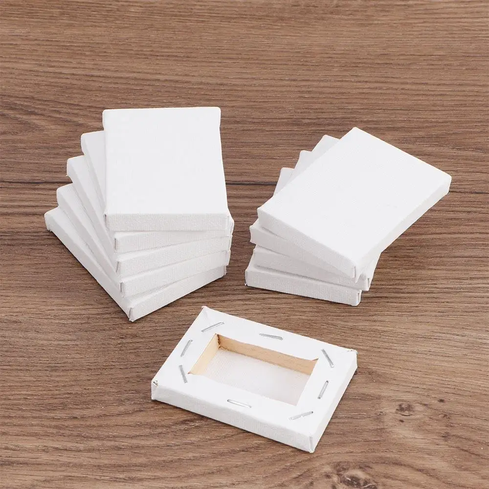 10pcs Blank Stretched For Primed Oil Acrylic Paint Wooden Oil Paint Board Painting Supplies Frame Artist Canvas
10pcs Blank Stretched For Primed Oil Acrylic Paint Wooden Oil Paint Board Painting Supplies Frame Artist Canvas