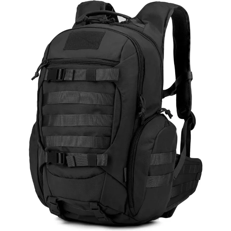 

Outdoor Tactical Backpack Military Molle Pack for Hiking Motorcycle Backpack 28L EDC Bag with Hydration Compartment Waist Belt