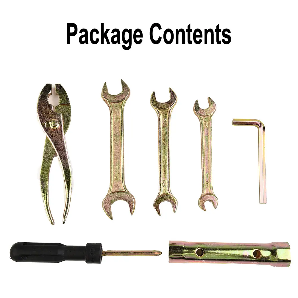 Set With storage bag New Practical Spanner Accessories Motorcycle Parts Kit Plier Socket Spark plug Tool Universal
Set With storage bag New Practical Spanner Accessories Motorcycle Parts Kit Plier Socket Spark plug Tool Universal