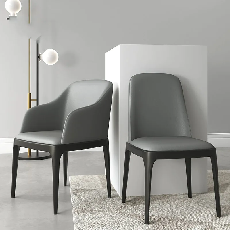 Nordic Dining Chair Lounge Modern Designer Simple Back Support Solid Wood Waterproof Chairs Italian Cadeira Luxury Furniture 
Nordic Dining Chair Lounge Modern Designer Simple Back Support Solid Wood Waterproof Chairs Italian Cadeira Luxury Furniture