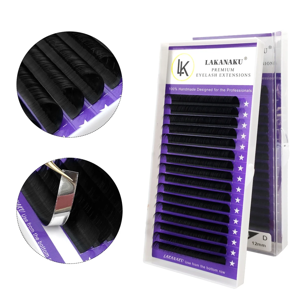 LAKANAKU Premium Faux Mink Individual Eyelashes Extensions Makeup False Lashes Eyelashes Maquillaje Eyelash Extension
LAKANAKU Premium Faux Mink Individual Eyelashes Extensions Makeup False Lashes Eyelashes Maquillaje Eyelash Extension