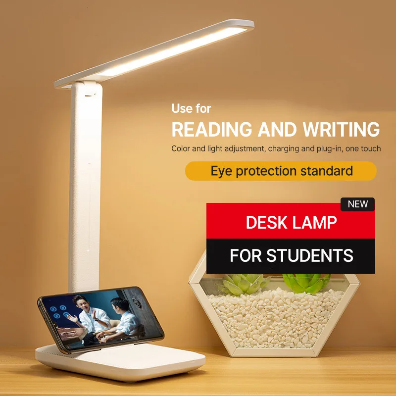Folding Table Lamp Touch Dimmable Eye Protection Reading Desk Lamp For Dormitory Bedroom Lighting USB Rechargeable Night Light
Folding Table Lamp Touch Dimmable Eye Protection Reading Desk Lamp For Dormitory Bedroom Lighting USB Rechargeable Night Light