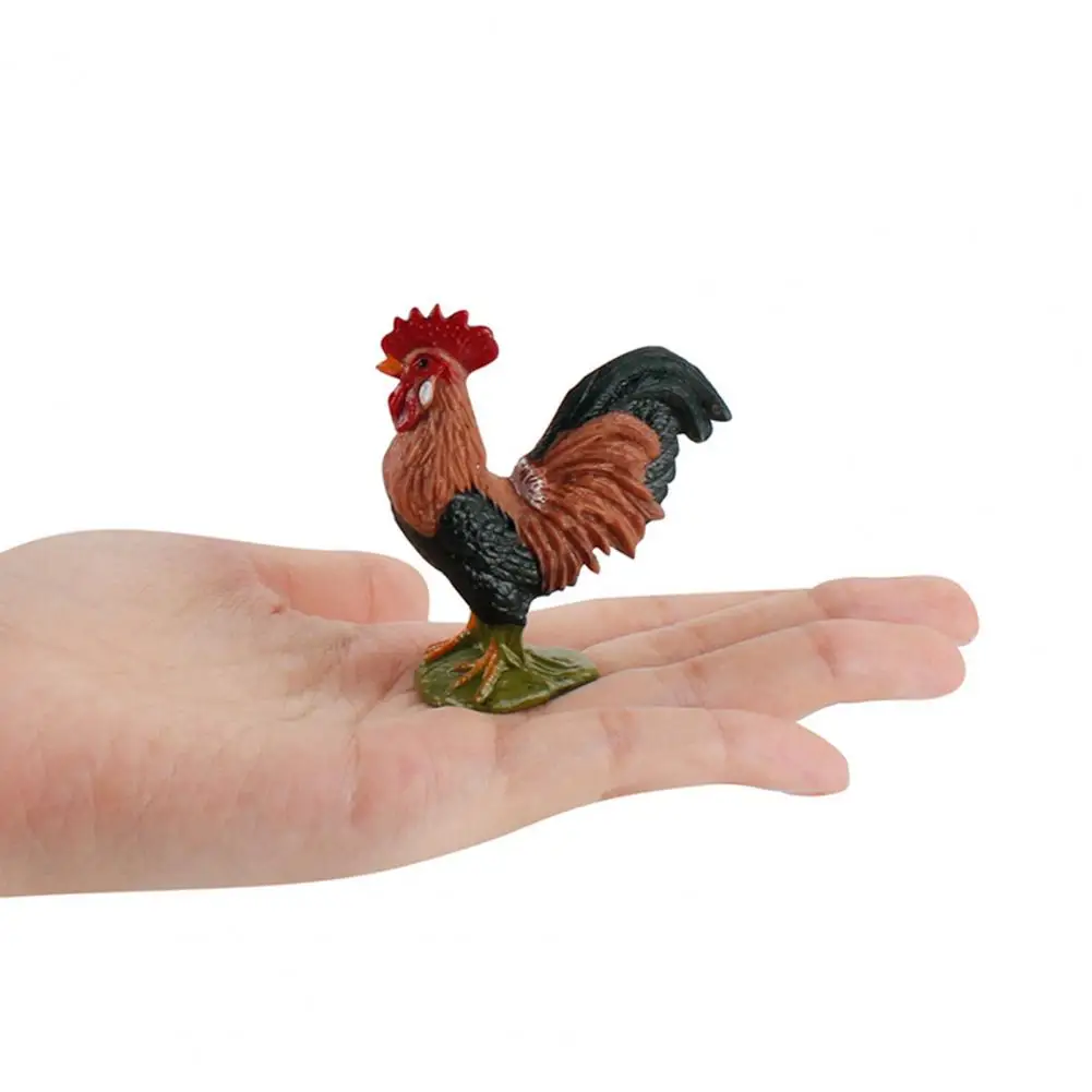 Crack-resistant Rooster Figurine Mini Pvc Rooster Model Farm Animals Figure Poultry Sculpture Toy
Crack-resistant Rooster Figurine Mini Pvc Rooster Model Farm Animals Figure Poultry Sculpture Toy