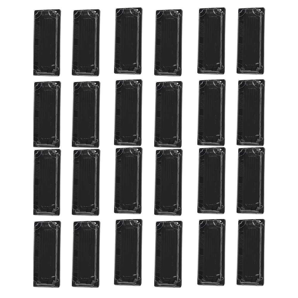 50PCS Disposable Sushi Carry Out Box Fruit Cake Packing Container Take Out Boxes (Black)
50PCS Disposable Sushi Carry Out Box Fruit Cake Packing Container Take Out Boxes (Black)