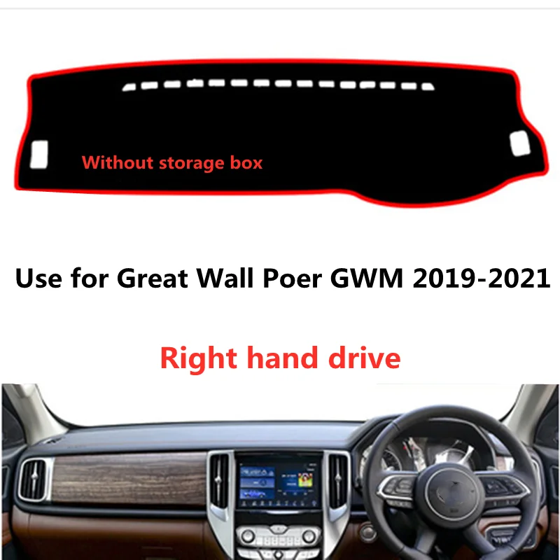 Taijs Right Hand Drive Car Dashboard Cover DashMat for Great Wall GWM 2019 2020 2021 2022 Without Storage Box Nice Cutting Pad
Taijs Right Hand Drive Car Dashboard Cover DashMat for Great Wall GWM 2019 2020 2021 2022 Without Storage Box Nice Cutting Pad