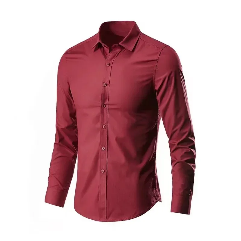 XX347shirt men's long-sleeved Korean version slim business casual formal pure white shirt professional work handsome inch
XX347shirt men's long-sleeved Korean version slim business casual formal pure white shirt professional work handsome inch