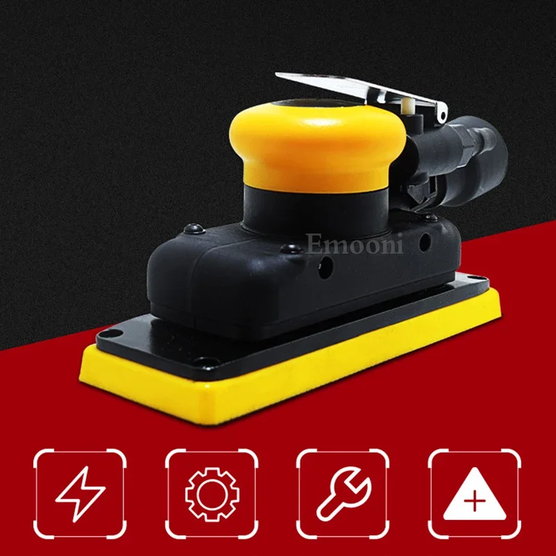 70*198mm Square Air Orbital Sander Rectangular Pneumatic Dry Grinder Central Vacuum Ready Pneumatic Sanding Sandpaper Machine
70*198mm Square Air Orbital Sander Rectangular Pneumatic Dry Grinder Central Vacuum Ready Pneumatic Sanding Sandpaper Machine