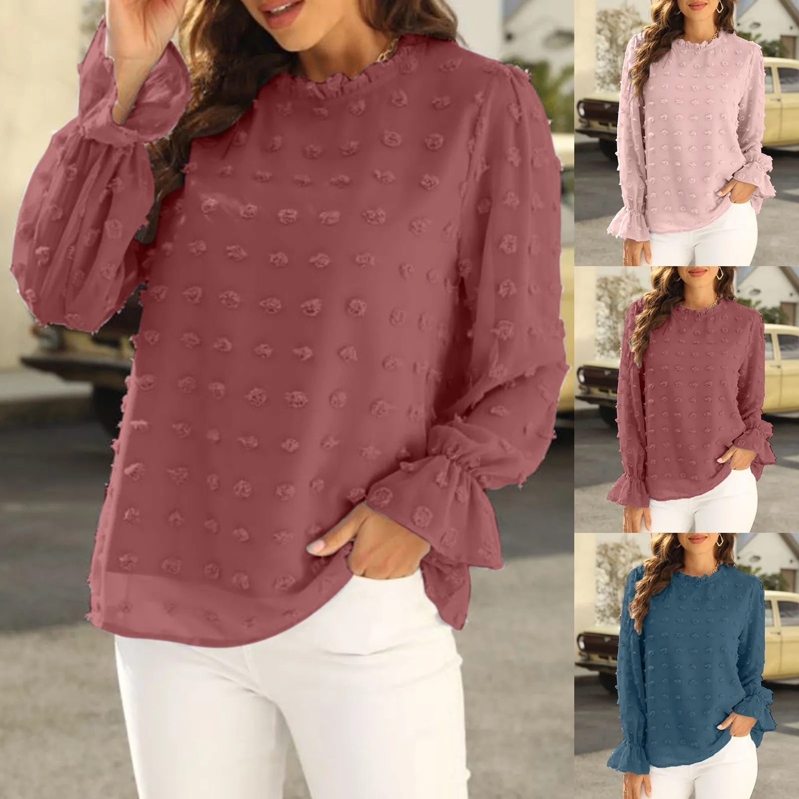 Short Womens Tunic Tops Long Sleeve O Neck Polka Dot Blouses Shirts Long Sleeve Running Tee Womens Dry Fit Shirts
Short Womens Tunic Tops Long Sleeve O Neck Polka Dot Blouses Shirts Long Sleeve Running Tee Womens Dry Fit Shirts