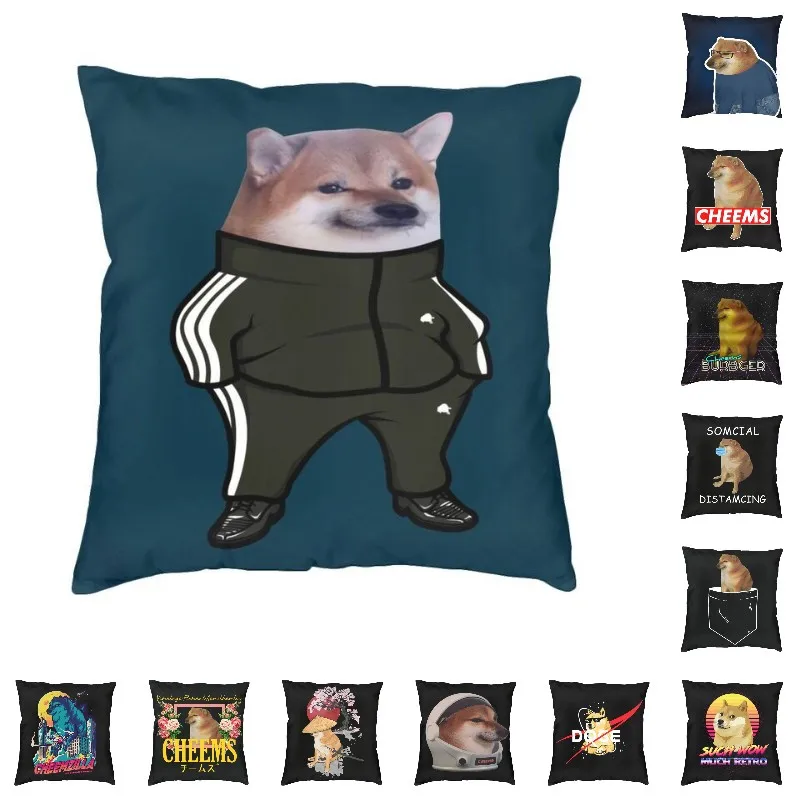 Cheems Doge Shiba Inu Meme Cushion Cover Decoration Print Throw Pillow For Living Room Decorative Pillowcase
Cheems Doge Shiba Inu Meme Cushion Cover Decoration Print Throw Pillow For Living Room Decorative Pillowcase